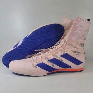 Adidas Box Hog 4 Men’s Size 11 Boxing Shoes Sneaker Pink Blue IH2733 New